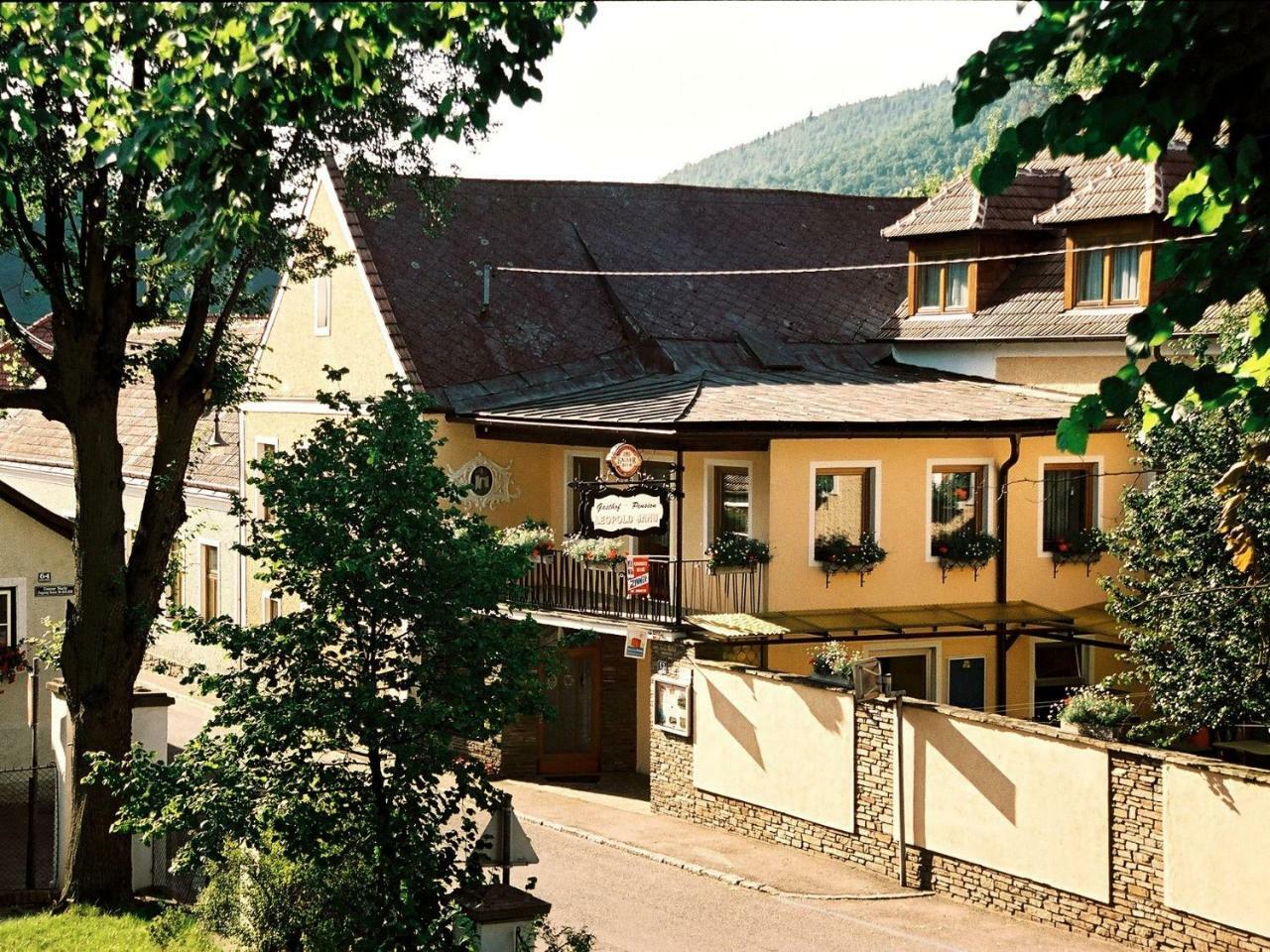 Fruehstueckspension Leopold Janu Senftenberg Buitenkant foto